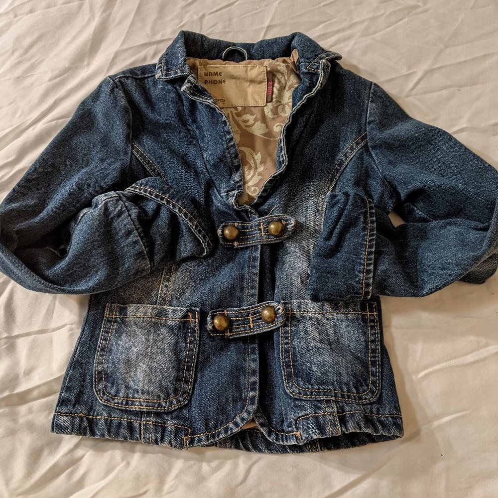 Fox Jean Jacket for Kids